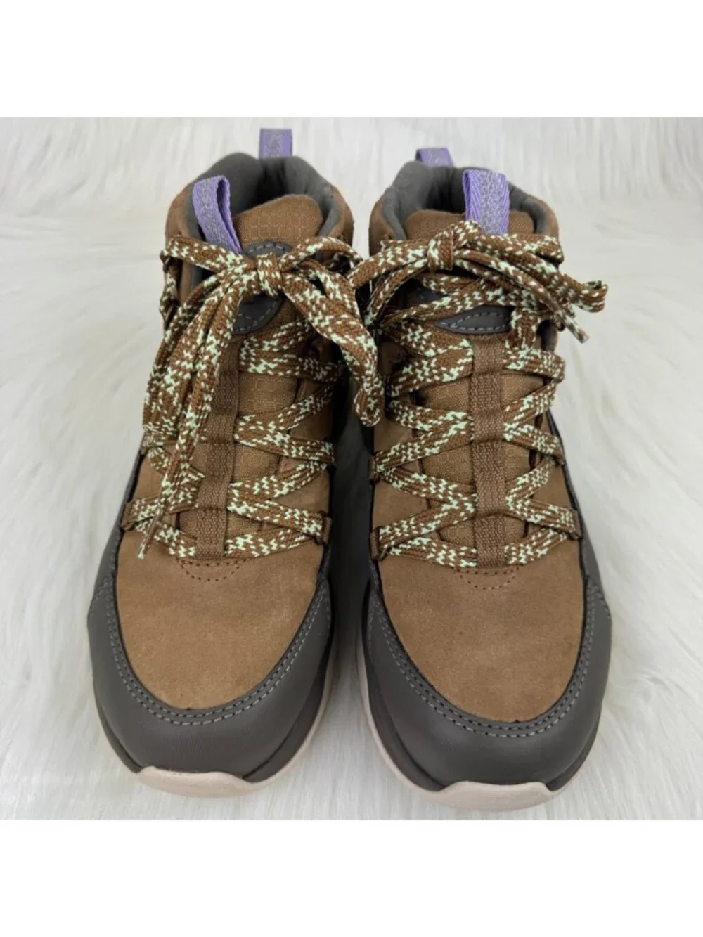Teva Auroris Waterproof Hiking Boots Honey Brown Insulated Winter US 6 UK 4